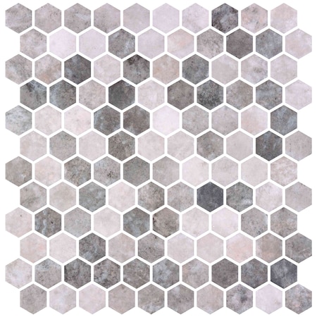 Andova Tiles Trillions 001 x 001 Glass Honeycomb Tile SAM-ANDTRI568